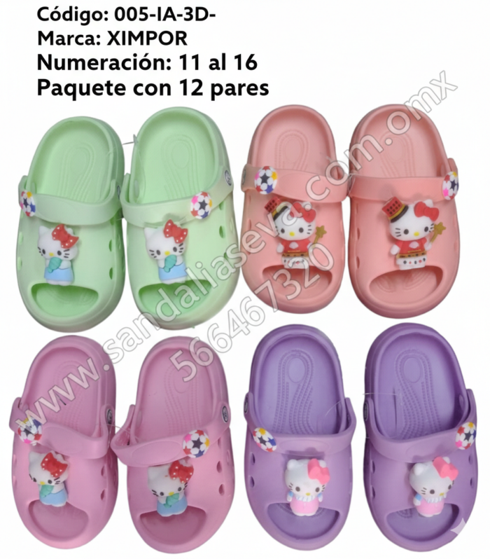 Sandalia para niño 005-IA-3D