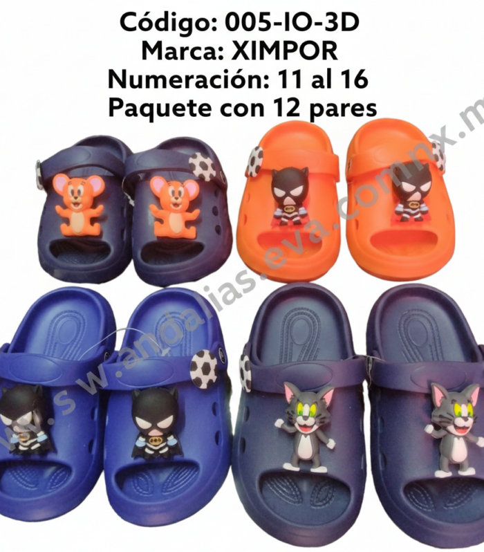Sandalia para niño 005-IO-3D