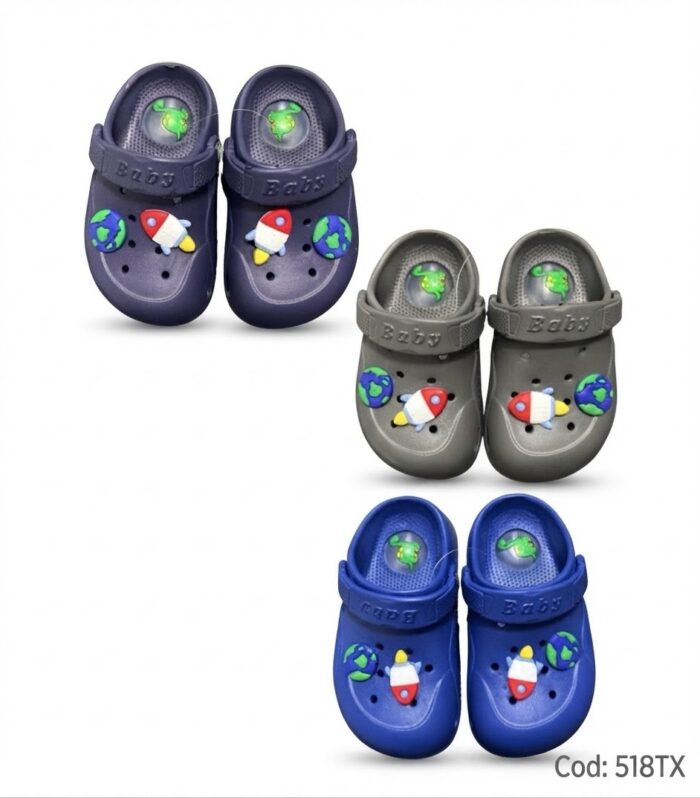 Crocs chillona de niño bebé 518TX-O