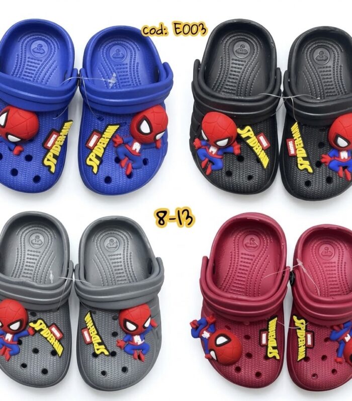 Crocs Spiderman bebé 8-13