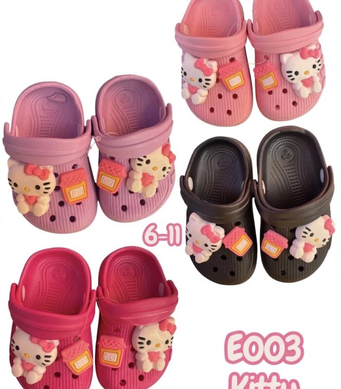 Crocs kitty bebé 6-11